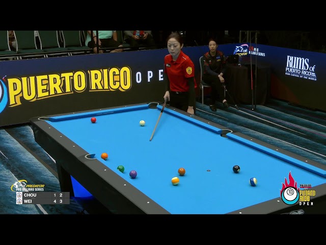 C.Y. CHOU  vs T.C. WEI ▸ SEMI FINAL ▸ 2022 Medalla Light Puerto Rico Open