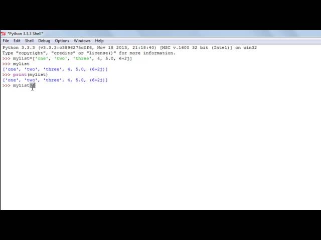 Python Programming Tutorial - 6: Lists & Tuples