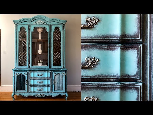 DIY China Cabinet Makeover W/ Annie Sloan Chalk Paint