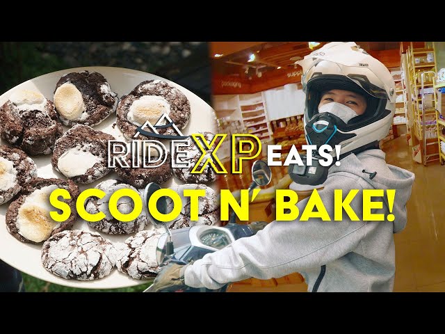 SCOOT N’ BAKE! We tried to make crinkles… | RideXP Eats!