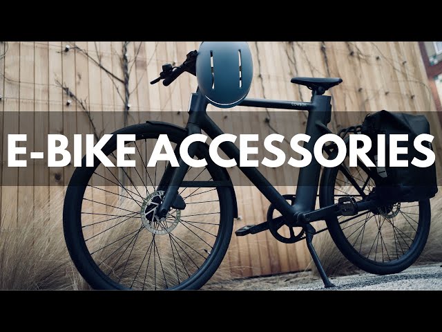 Level Up Your EBIKE Ride: Essential Electric Bike Enhancements!