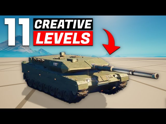 There are 11 levels of Fortnite Creative