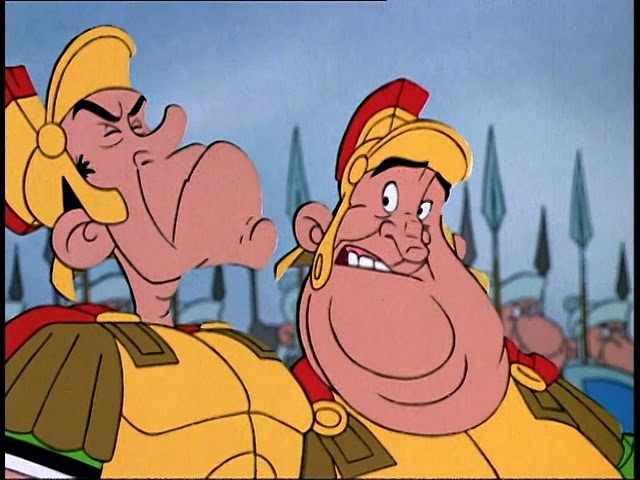 Asterix bei den Briten im Schwäbischem Dialekt