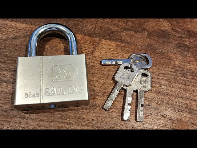 [39] Chinese Disk Detainer Lock (7 Disks)