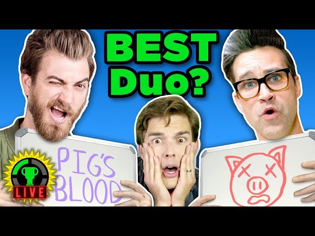 GMM vs GTLive! | The Newlywed Game ft. Rhett and Link (Game Theory Charity Livestream)