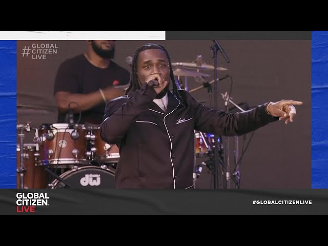 Nigerian Singer Burna Boy Performs “Anybody” on Stage at Central Park | Global Citizen Live