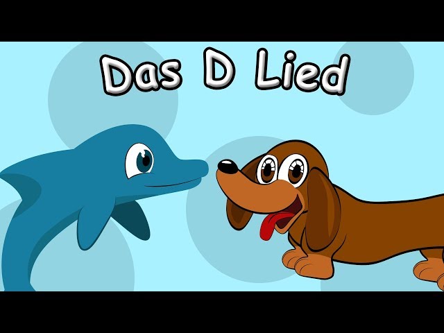 Das D-LIED - ABC Song deutsch Kinderlied - ABC-Song für Kleinkinder