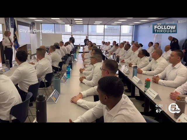 Cleveland Police welcomes 52 recruits to new academy class