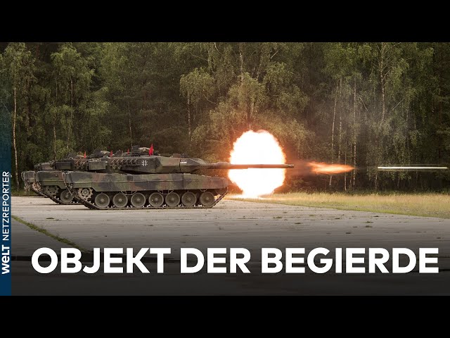 PUTINS KRIEG: Kommen deutsche Panzer nun doch in die Ukraine | WELT News