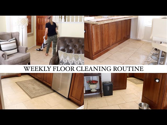 WEEKLY MOPPING ROUTINE | CLEAN WITH ME | DAY THREE