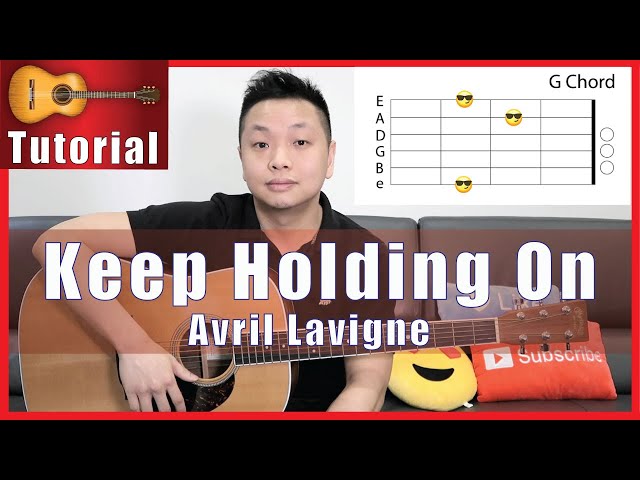 Keep Holding On - Avril Lavigne Guitar Tutorial EASY!