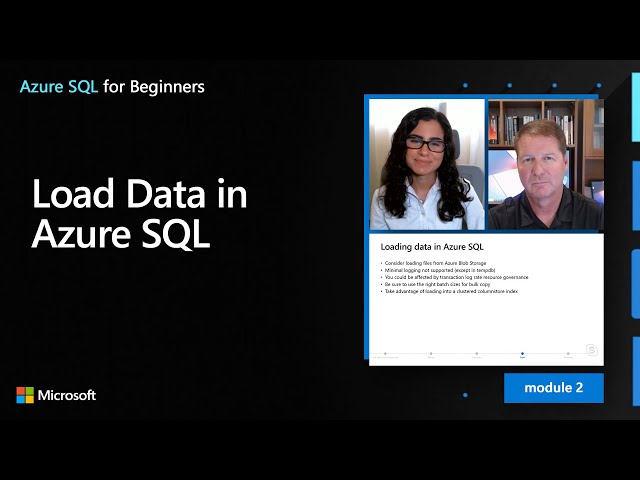 Load Data in Azure SQL | Azure SQL for beginners (Ep. 18)
