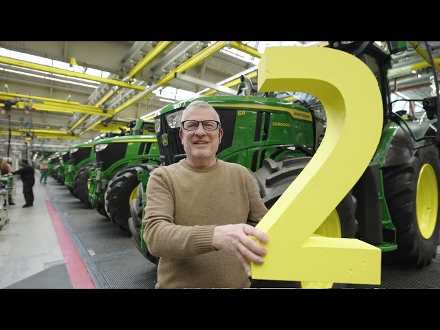 2 Millionen John Deere Traktoren aus Mannheim: die Produktion