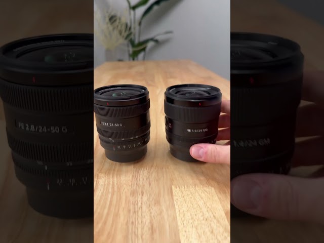 Impressive lens size 😏