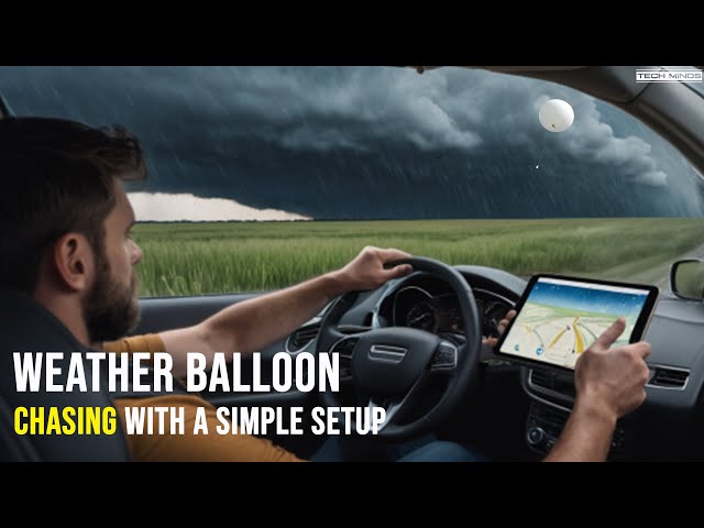 Weather Balloon Chasing With A Simple Portable Setup