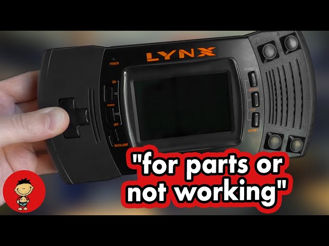 Full refurb on a BROKEN Atari Lynx. Can we fix it?
