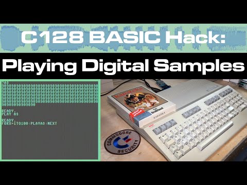 C128 BASIC Hack: Playing Digital Samples