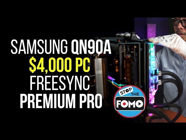 Samsung TV Setup for Freesync Premium Pro | Windows10 Pro $13 Special!