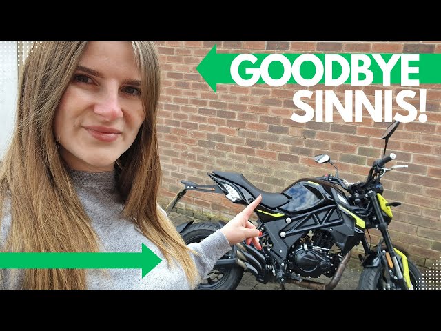 Goodbye long term loan bike! // How did the Sinnis Akuma cope!? 😁