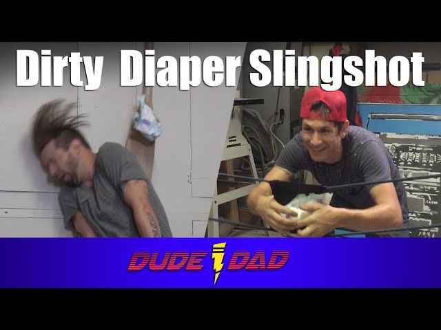 Dirty Diaper Slingshot!!