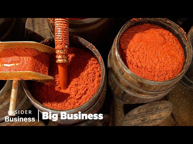 How Tabasco Fills Up To 700,000 Hot Sauce Bottles A Day | Big Business | Insider Business