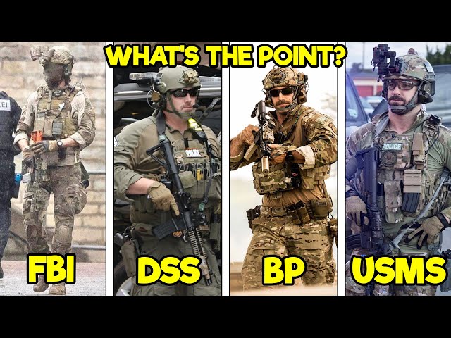 FEDERAL LAW ENFORCEMENT SPECIAL OPERATIONS - WHY ARE THERE SO MANY UNITS?