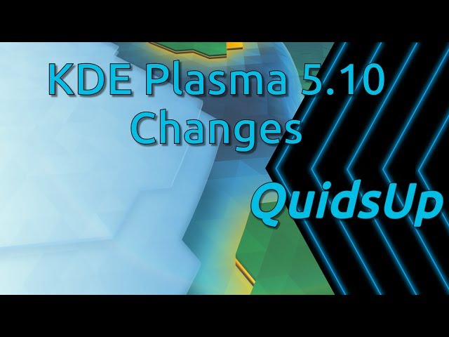 New Features in KDE Plasma 5.10
