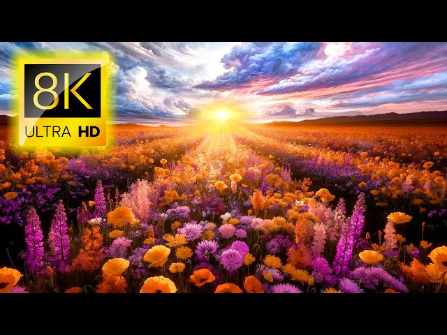 🌸 Discover the World's Most Stunning Flowers 8K ULTRA HD | Ultimate Flower Collection