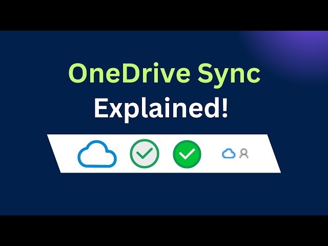 How to Sync Files in OneDrive for Business | OneDrive Sync Icons | Files on demand