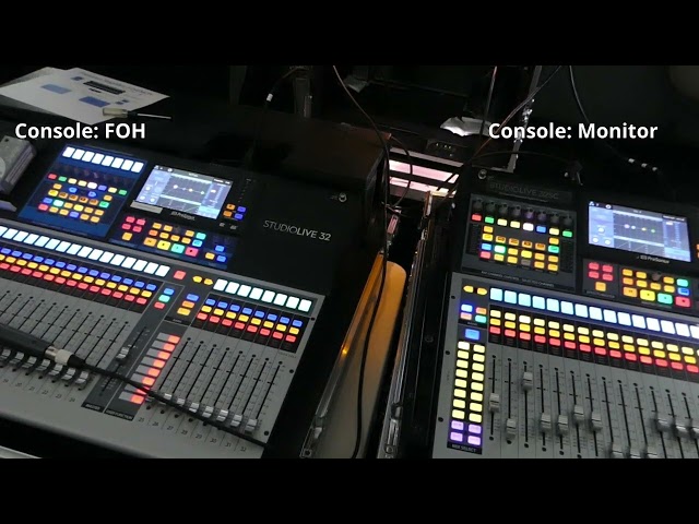 A few things with the Presonus Studiolive Series 3 consoles