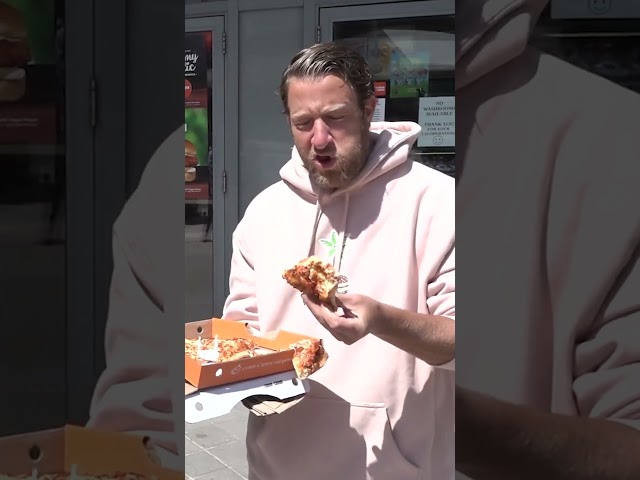 Dave Portnoy Gives Out A 10 During Pizza Review