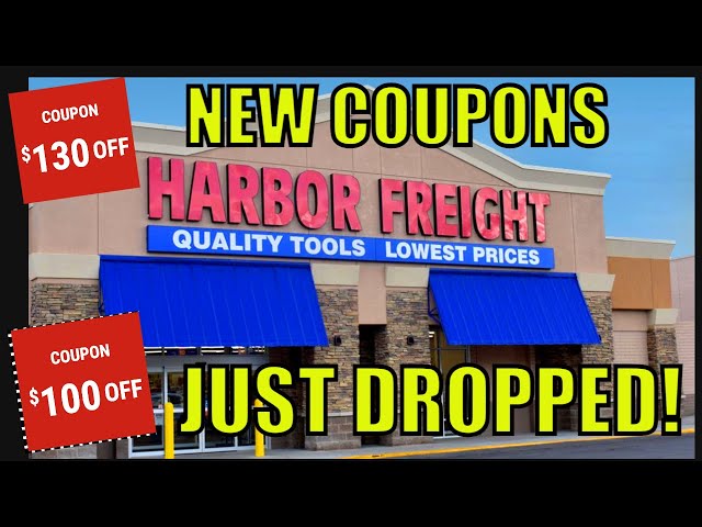 Harbor Freight New Coupons just DROPPED! MAY 2024