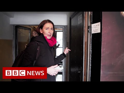 Following Ukraine's bomb shelter map - BBC News