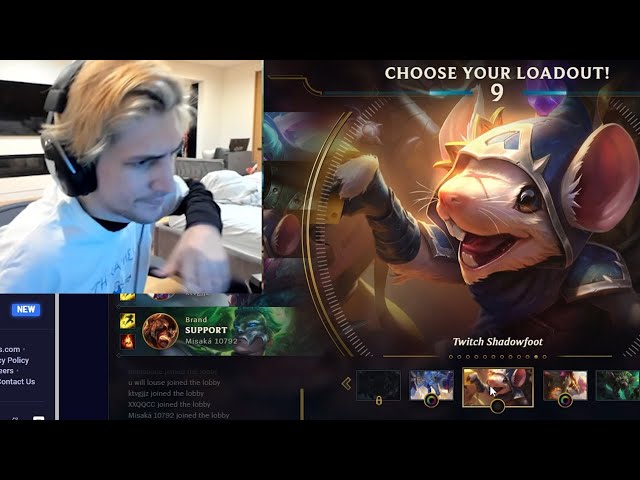 xQc plays Twitch Ranked with Poke | League of Legends 2022 gameplay #1