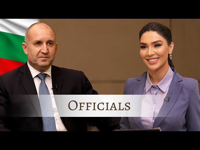Bulgarian President Rumen Radev in the ‘Officials’ programme