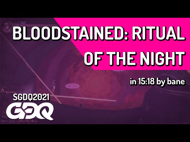 Bloodstained: Ritual of the Night by bane in 15:18 - Summer Games Done Quick 2021 Online
