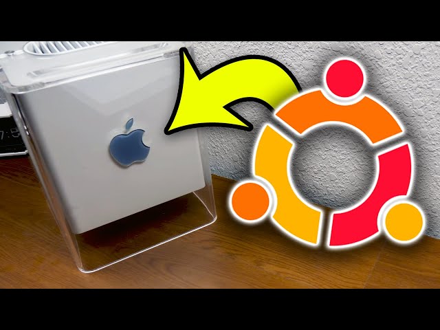 Installing Ubuntu Linux on a Power Mac G4 Cube!