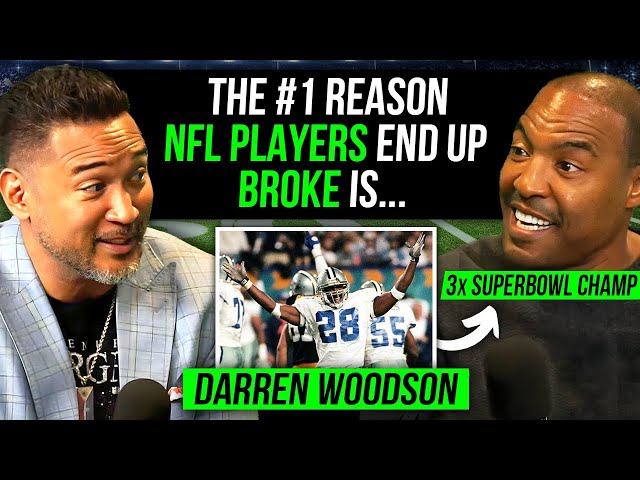 Where Pro Athletes SHOULD Put Their Money, Deion Sanders Trash Talk, Broken Arm | Darren Woodson
