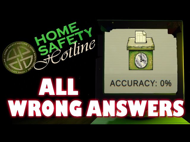 Home Safety Hotline - ALL WRONG ANSWERS - Customer Complaint Call Compilation