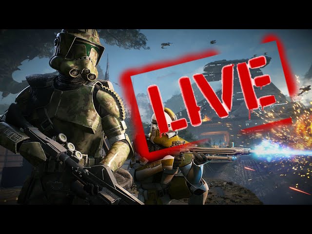 It's been a while, come watch me try not to fail! | Star Wars Battlefront 2 LIVE