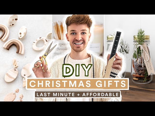DIY Christmas Gifts People ACTUALLY Want! (Last Minute + AFFORDABLE!)