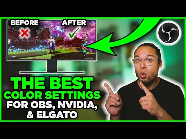 The Best Color Settings for PC Gaming, Console Gaming, and OBS studio