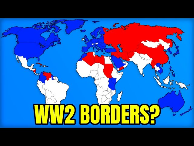 What If The Modern World Had WW2 Borders?