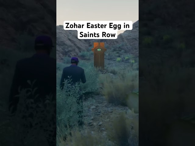 Zohar Easter Egg in Saints Row