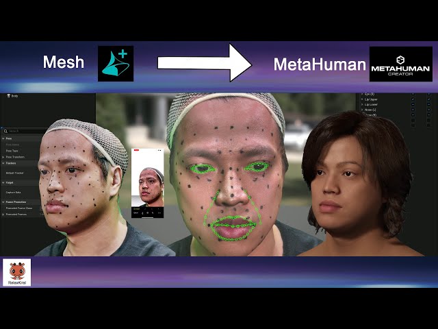Scan REAL Face Mesh To Metahuman Tutorial (Trnio and UE5)