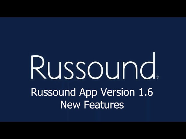 Russound App 1.6 New Features: Default Room Setting & Reordering Favorites and Room Display