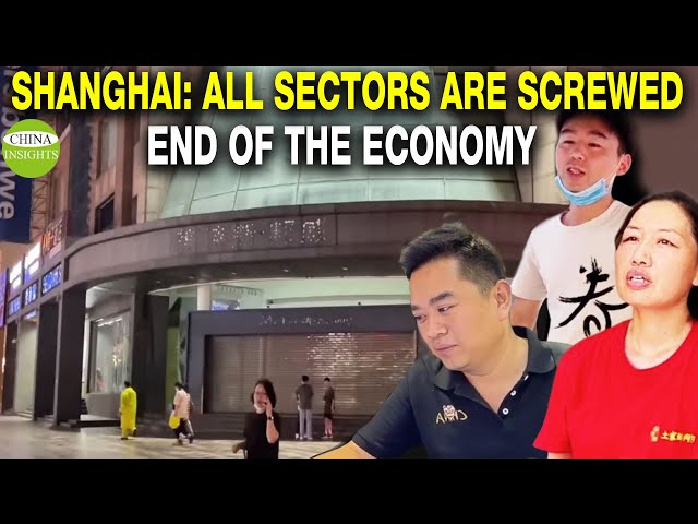 Going Back 20 year! Shanghai's depressed reality exposes China's economic misery