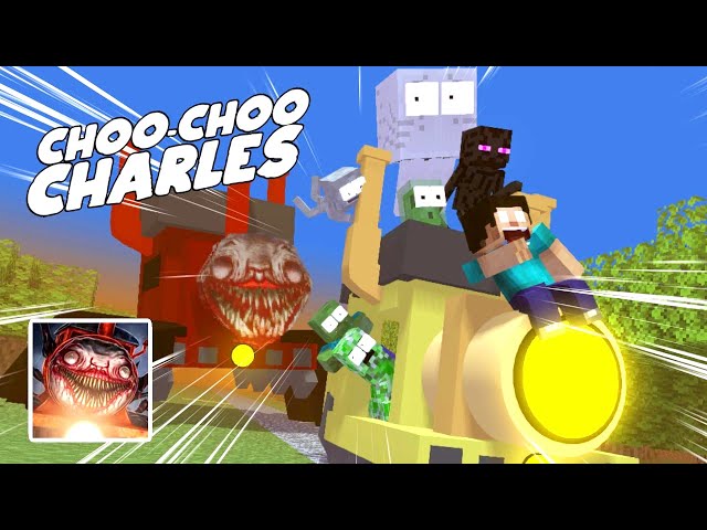 Monster School : CHOO CHOO CHARLES HORROR CHALLENGE - Minecraft Animation