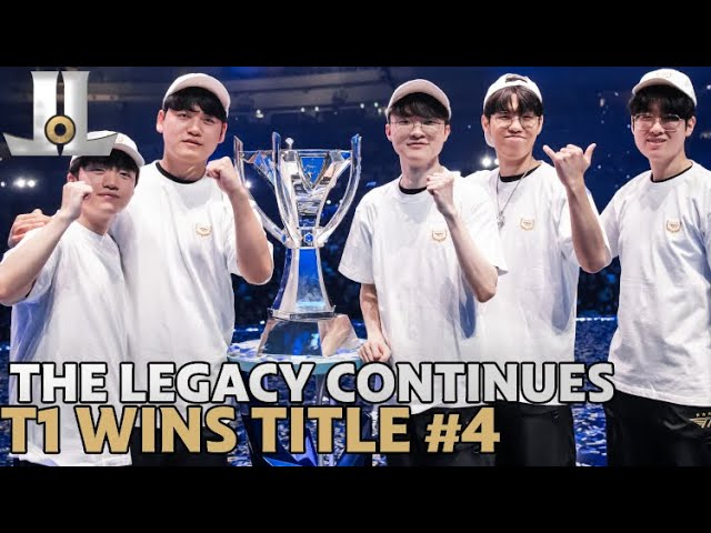 Faker and #T1 Complete the #LPL Gauntlet to Win Title #4 | #Worlds2023
