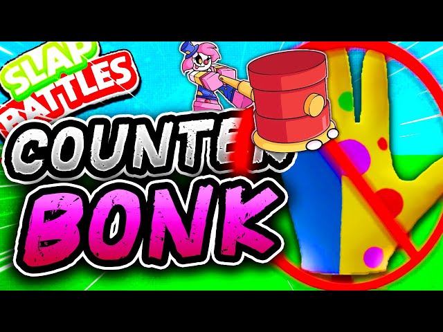 HOW to COUNTER the BONK Glove🔨- Slap Battles Roblox